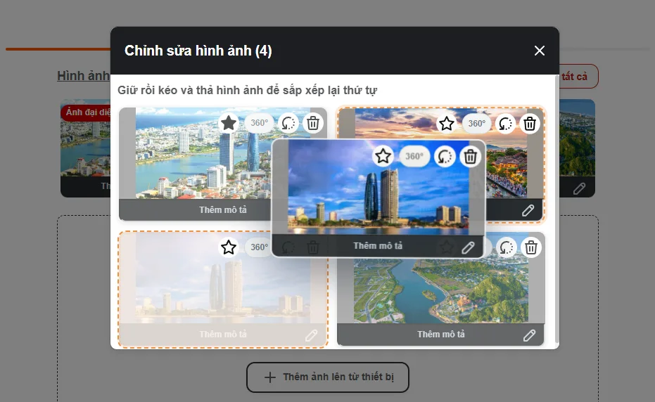 Sắp xếp và chỉnh sửa ảnh