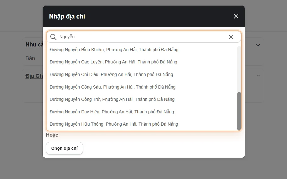 Tìm nhanh theo từ khóa
